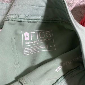 Figs Zamora jogger pants. Size small Jade.